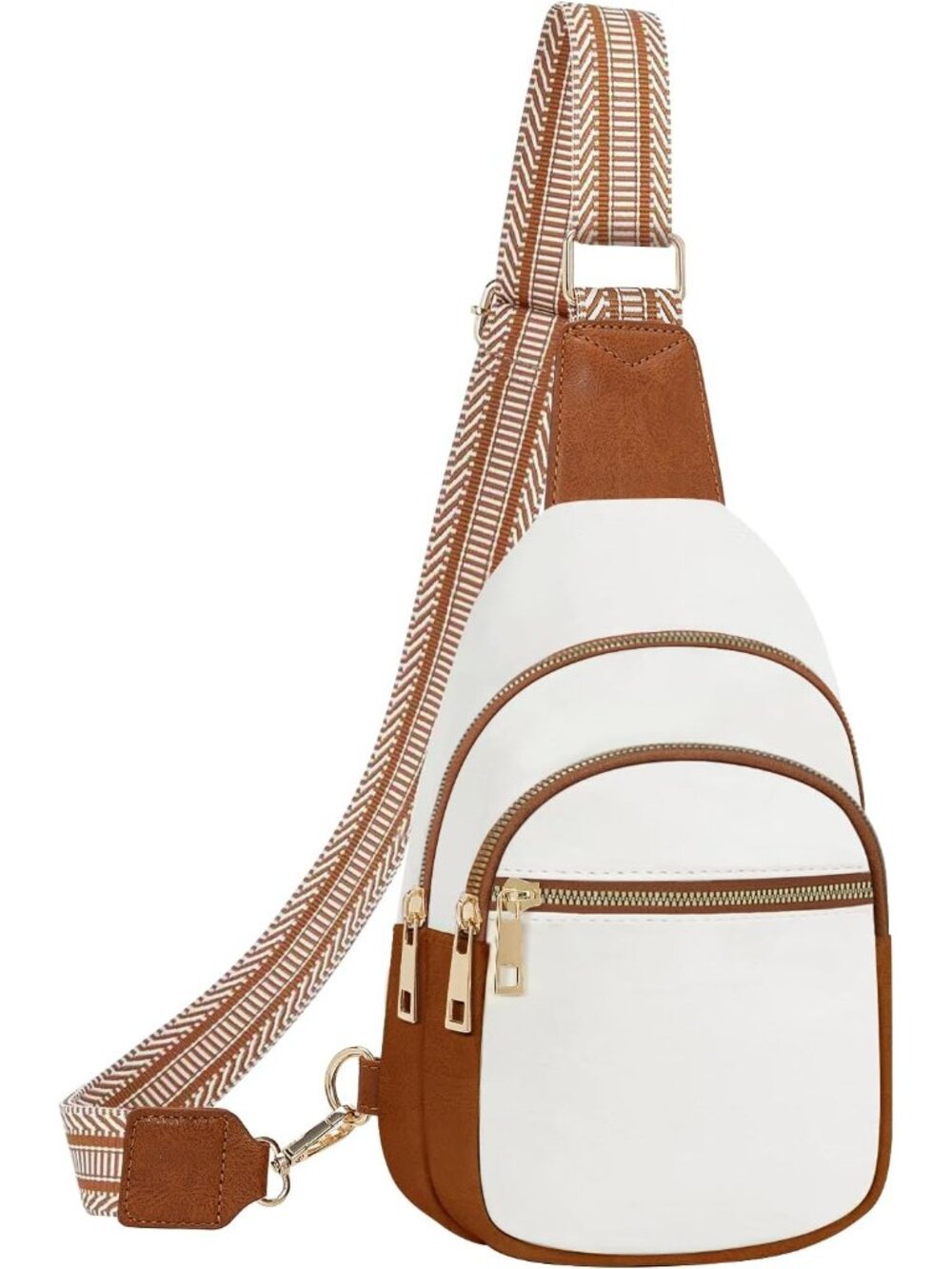 Small Leather Sling Bags for Women Fashion Crossbody Backpack Purse Sling Crossb